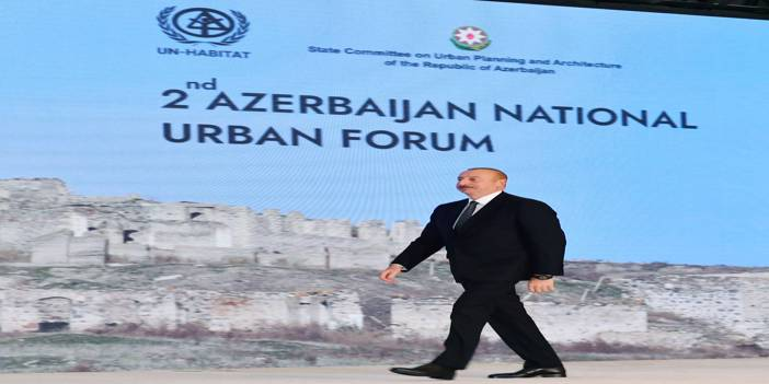  Aliyev Kafkasya'da barış ve istikrar istediklerini bildirdi