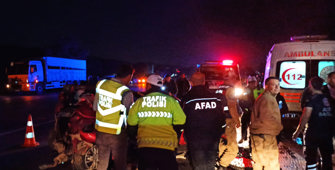 Bitlis'te trafik kazası 1 kişi öldü, 4 kişi yaralandı