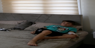 Muğla'da evindeyken ayağına yorgun mermi isabet eden Ukraynalı çocuk yaralandı