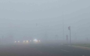 Diyarbakır-Şanlıurfa Karayolu sise teslim oldu