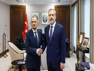 Dışişleri Bakanı Fidan, ITC Başkanı Turan ile görüştü