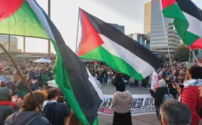 İspanya Filistin’e destek için yürüdü