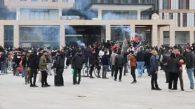 Adana'daki Suriyeliler kutlama yaptı