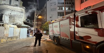 Antalya'da tarihi konakta yangın çıktı