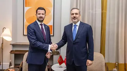 Hakan Fidan, Karadağ Cumhurbaşkanı ile bir araya geldi
