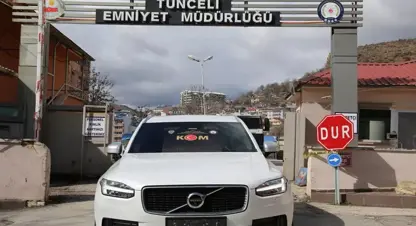 Interpol'ün aradığı araç Tunceli'de çıktı!