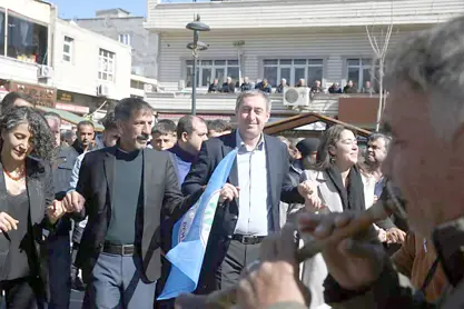 DEM Parti Eş Genel Başkanı Bakırhan, Mardin'de halk buluşmalarına katıldı
