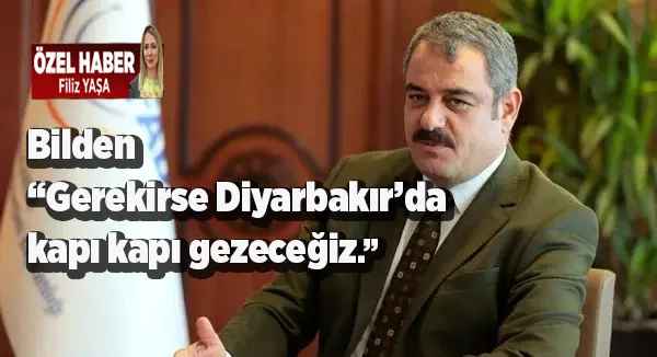AK Parti Diyarbakır Büyükşehir Belediye Başkan Adayı Bilden'in konuşmasından kritik notlar