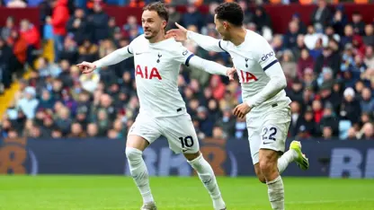 Tottenham, Aston Villa deplasmanında 4 golle galip geldi