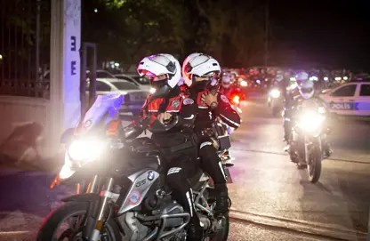 Diyarbakır'da motosikletli yunus ekibine çarpıp kaçanlar yakalandı
