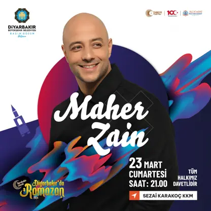 Maher Zain Diyarbakır’da konser verecek