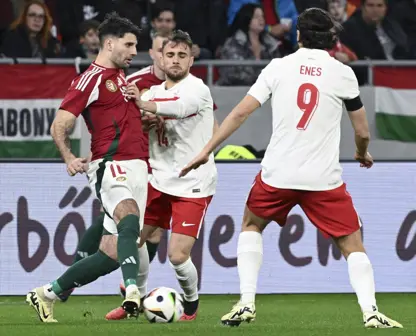 A Milliler Macaristan'a 1-0 mağlup oldu