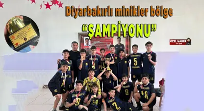 Okul futbolunda bölge şampiyonu Diyarbakır’dan