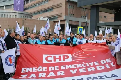 Memur-Sen üyelerinden CHP'ye 