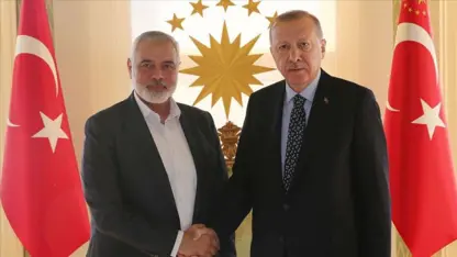 Erdoğan'dan Hamas lideri Heniyye'ye taziye telefonu