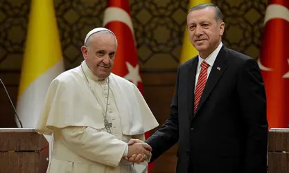 Erdoğan, Papa Fransuva'ya Filistin mektubu gönderdi