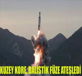Kuzey Kore, balistik füze ateşledi