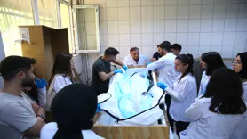 Diyarbakır'da tıp öğrencileri, ABD'den gelen kadavra üzerinde eğitim görüyor