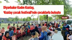 Diyarbakır Kadın Kızılay, ‘Kızılay çocuk festivali’nde çocuklarla buluştu