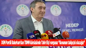 DEM Partili Bakırhan'dan TBMM kürsüsünde Tahir Elçi vurgusu: 