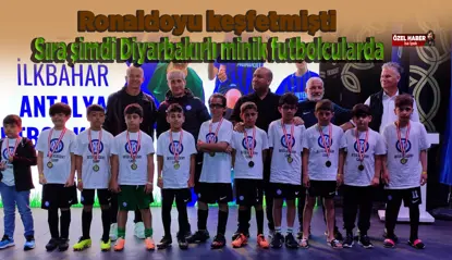 Ronaldo'yu yetiştiren teknik adamdan Diyarbakırlı gençlere futbol eğitimi