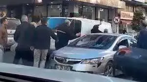 Trafikte baltalı saldırı