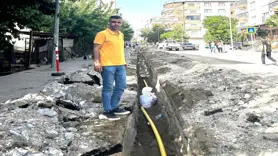 Diyarbakır'ın o ilçesinde doğalgaz altyapı çalışmaları sürüyor