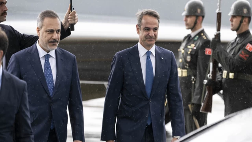 Yunanistan Başbakanı Miçotakis Ankara'da