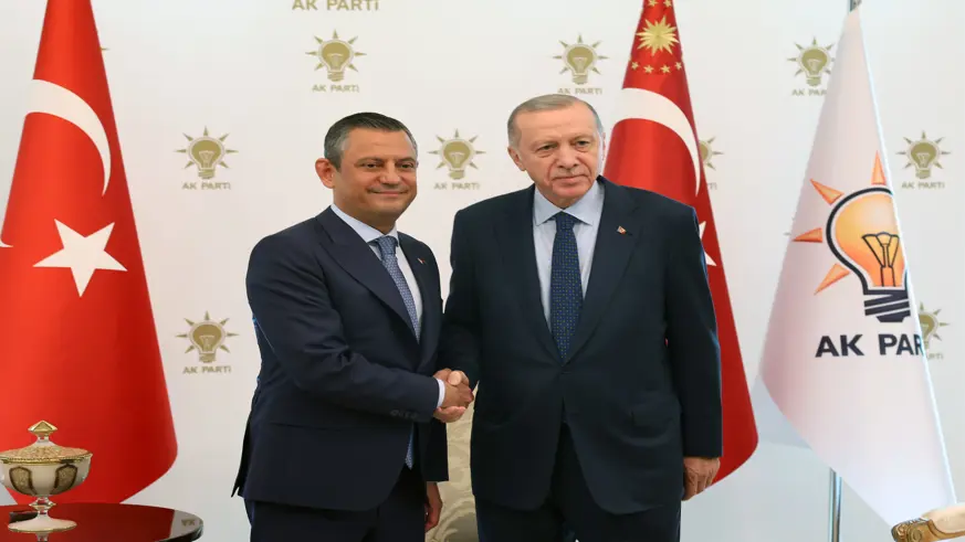 Cumhurbaşkanı Erdoğan'ın CHP Genel Başkanı Özel görüşmesi sona erdi 