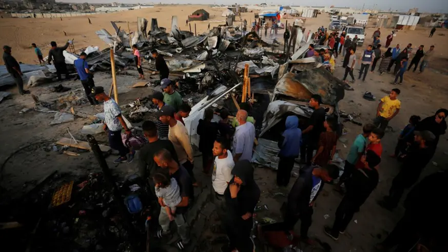 DSÖ, İsrail'in Refah'taki kampa saldırısını kınadı