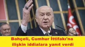 Bahçeli, Cumhur İttifakı'na  ilişkin iddialara yanıt verdi