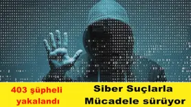 Siber Suçlarla  Mücadele sürüyor