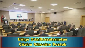 Bölge Oda/Borsalarından  Çözüm Sürecine Destek 