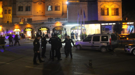 Baharatçı dükkanına silahlı saldırı