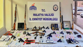 Malatya’da tefecilik ve kumar operasyonu