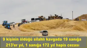 9 kişinin öldüğü silahlı kavga