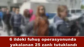 6 ildeki fuhuş operasyonu