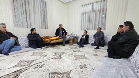 Aküzüm, hasta üyeleriyle görüştü