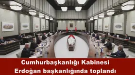 Cumhurbaşkanlığı Kabinesi Erdoğan başkanlığında toplandı