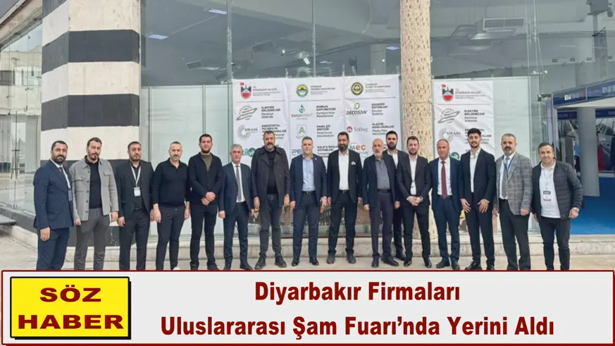 Diyarbakır Firmaları Uluslararası Şam Fuarı’nda Yerini Aldı