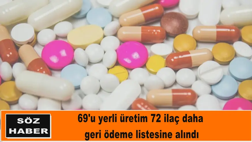 72 ilaç daha  geri ödeme listesine alındı