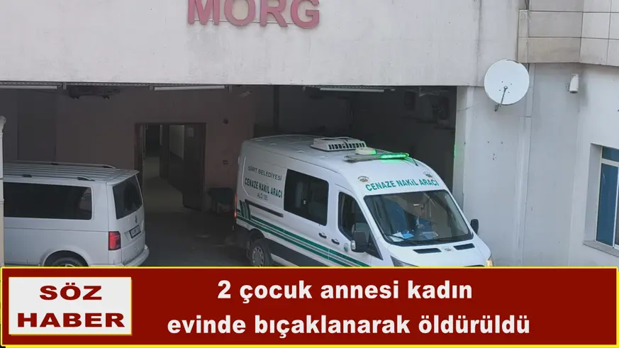 2 çocuk annesi kadın  evinde bıçaklanarak öldürüldü