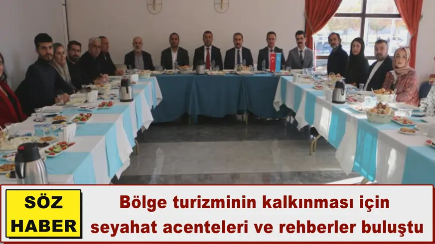 Seyahat acenteleri ve rehberler buluştu