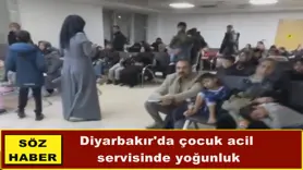 Diyarbakır'da çocuk acil servisinde yoğunluk