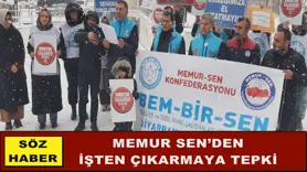 MEMUR SEN’DEN İŞTEN ÇIKARMAYA TEPKİ