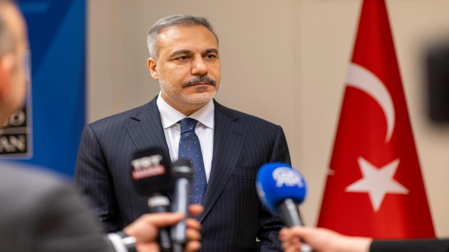 Bakan Fidan, Brüksel'de basına açıklamalarda bulundu