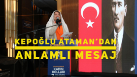 Kepolu Ataman’dan anlamlı mesaj 