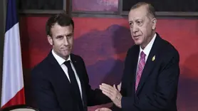 Erdoğan, Macron ile telefonda görüştü