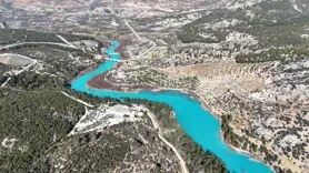 Turkuaz rengiyle bir tabiat harikası: Göksu Nehri