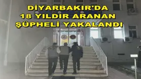 Diyarbakır'da 18 yıldır aranan şüpheli yakalandı